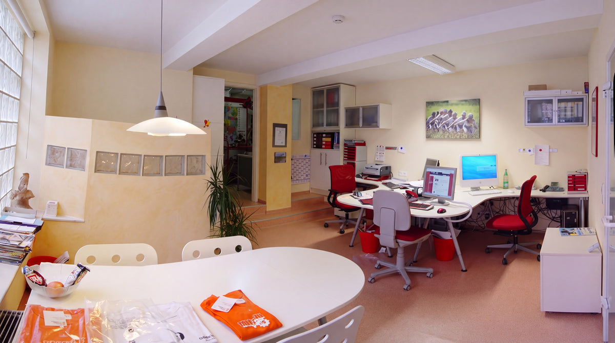 Office where orders and calls are handled