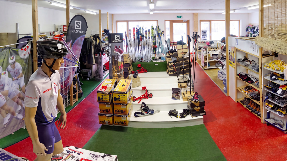 Powerslide Nordic Inline and Skike area in the Speedskating-Shop